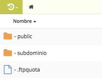 Apartado FTP